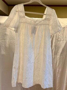 Smocked Eyelet Summer Dress (Primark)